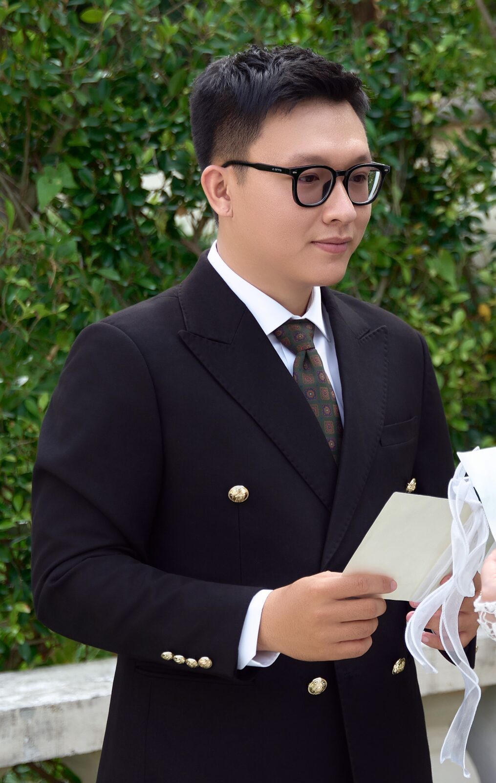Chú rể Phạm Nhật Trí